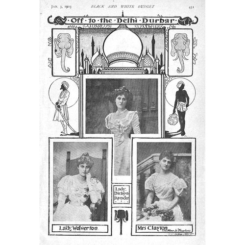 Edwardian ladies off the - to,