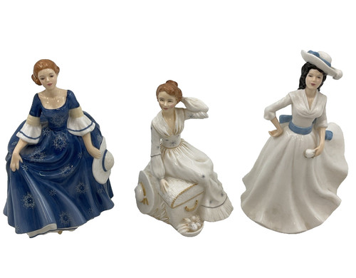 Royal doulton figurines - doulton, x3