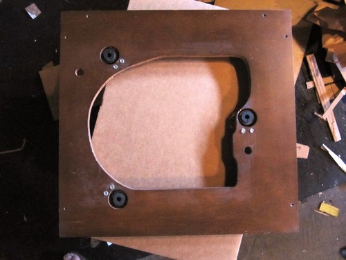 Garrard mounting board double - mounting,