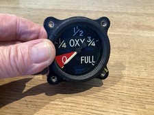 Oxygen Pressure Indicator Gauge Mk 4 - Ref No, 6D/2237  (K.D.G.Inst, Crawley)