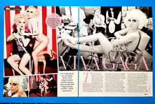 LADY  GAGA  - 2  Page Magazine