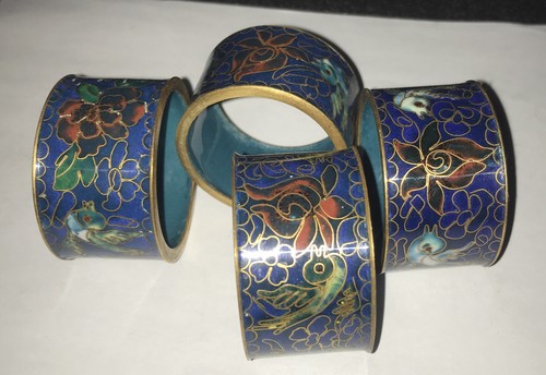 Vintage chinese cloisonne - 4,