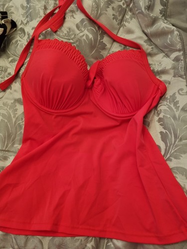Womens tankini top size 34d - top,