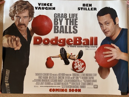 Dodgeball original quad - original, uk