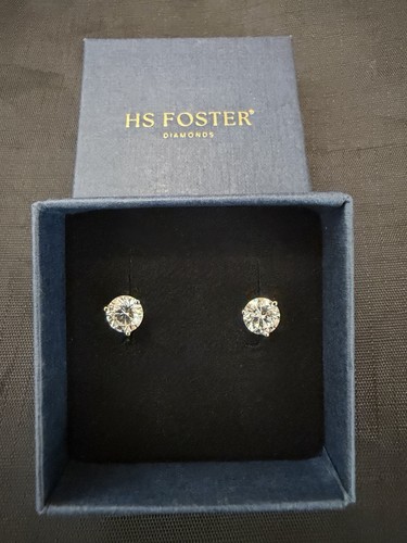 Ctw 14kt white gold - f/vs+,