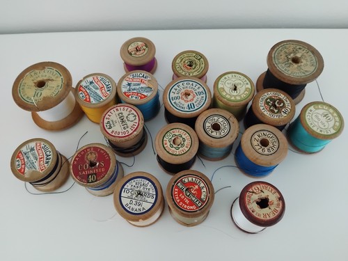 Vintage wooden cotton - 19,