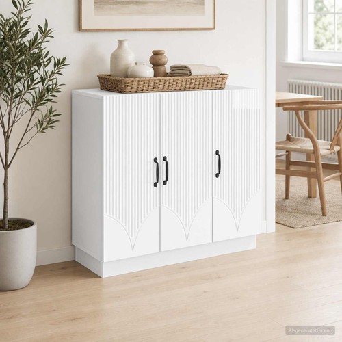 Sideboard high gloss white - high,