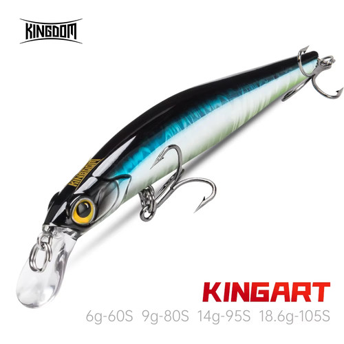Kingart sinking minnow fishing - kingart,