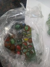 Vintage glass marbles - 50,