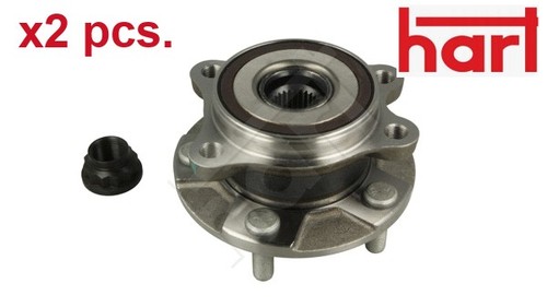 Pcs front wheel bearing - wheel, hub