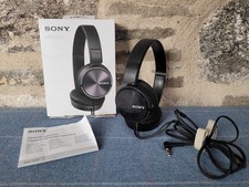 Sony On-Ear Overhead Wired Headphones with Microphone  MDR-ZX310AP - Black Uk
