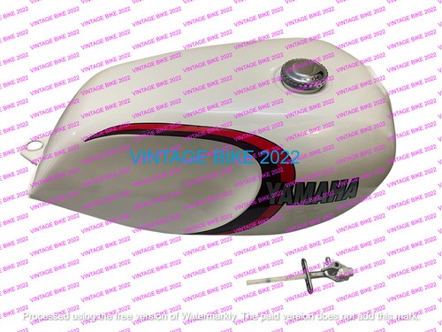 Yamaha rd350lc white painted - yamaha,
