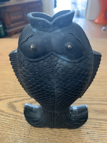 Signed bronze oriental double - signed,