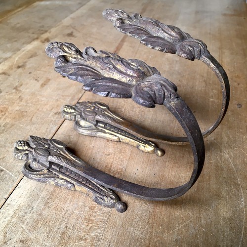 Antique curtain tie backs - antique,