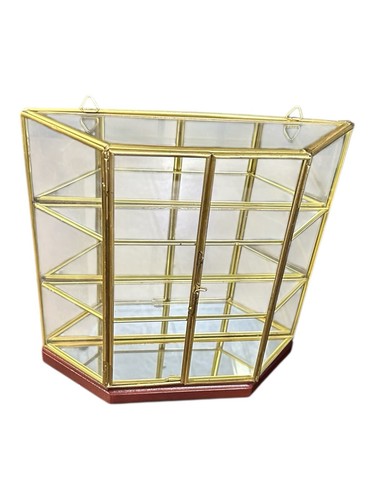 Vintage brass mirrored - vintage,