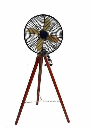 Tripod table fan nautical - table,