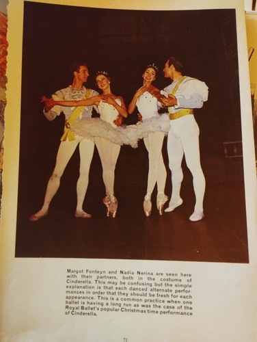 Sk224 ephemera 1960s ballet - ephemera,