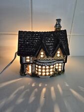 Antiques 1640 DEREK FOWLER  STUDIO POTTERY LAMP  COTTAGE  Working Desk Light 