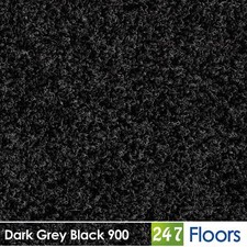 Dark Grey Black Outdoor Carpet