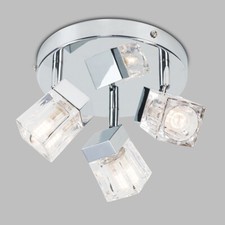 Ice Cube 3 Way Ceiling Light
