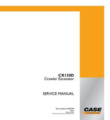 Case cx130d crawler excavator - case,