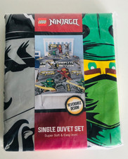 Lego Ninjago Single Duvet Cover Reversible Bedding Set