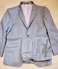 BNWOT mans grey stripe suit UK