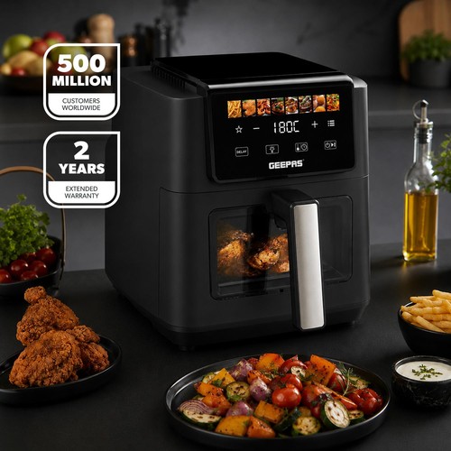 Geepas digital air fryer - digital,