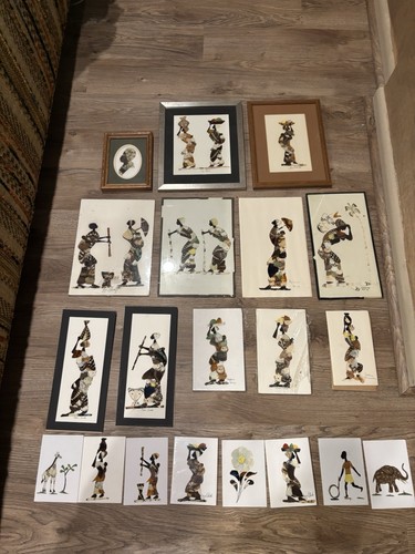 Lot vintage african - vintage,