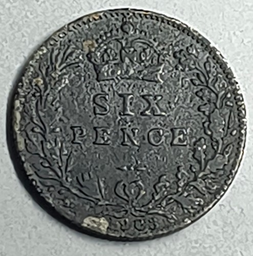 1903 sixpence 925 - sixpence,