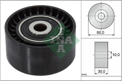 Ina belt deflection - deflection, pulley