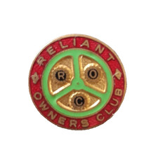 VTG RELIANT CAR OWNERS CLUB BADGE SCIMITAR SABRE REGAL ROBIN RIALTO KITTEN FOX