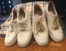 HOTTER  2 PAIRS of Mens Canvas Comfort  Shoes Trainers Size 11 Lightweight !!!?