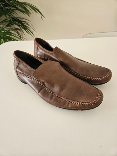 Beckett leather slip shoes - beckett,