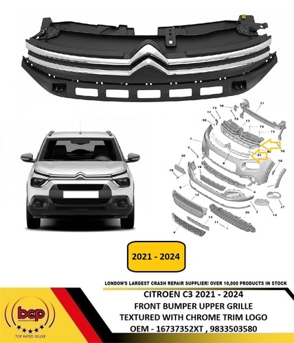 Citroen 2020 2024 - c3, front