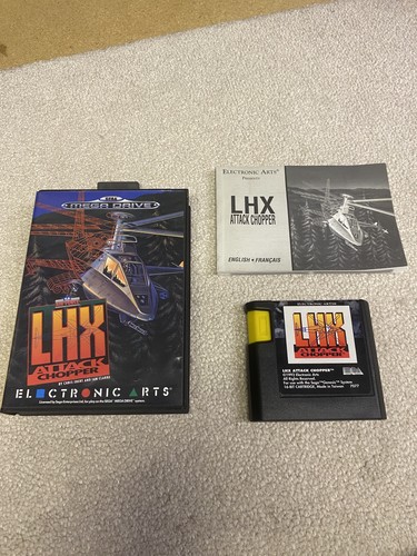 Lhx attack chopper sega - sega, mega