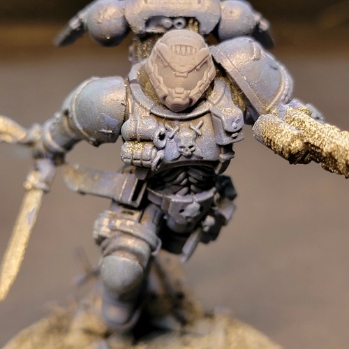 Doom marine helmet - marine,