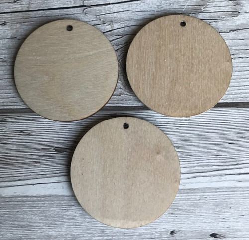 5cm circles 15 pyrography - circles,