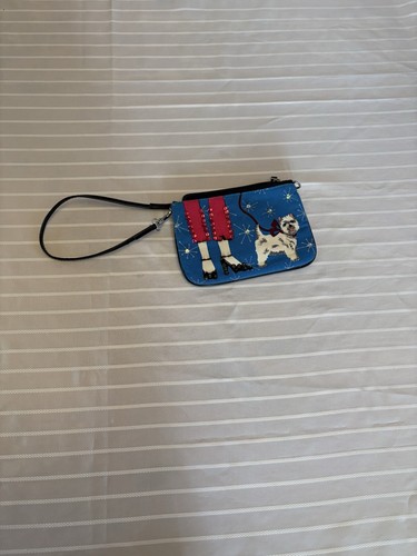 Mini wristlet westie dog - wristlet,