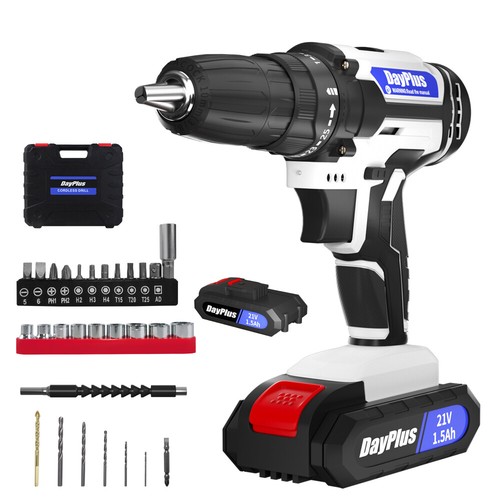 Cordless screwdriver drill - cordless,