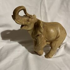 Heavy  Ivory Resin Elephant