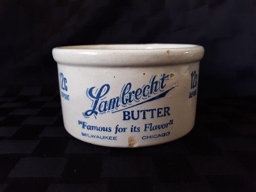 Lambrecht butter crock - lambrecht,