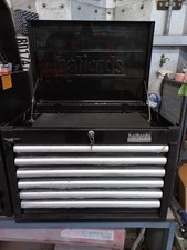 Halfords  professional 6  Drawer Tool Box Top Chest in Black (stoke or Newtown)