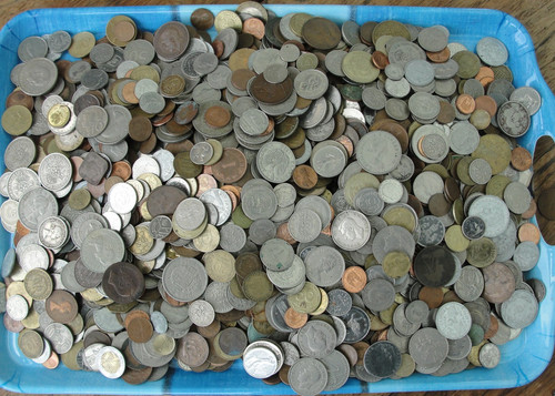 10kg bulk mixed - coins,
