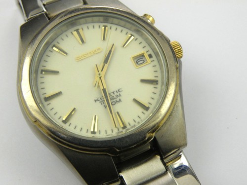 Mens vintage seiko kinetic - mens,
