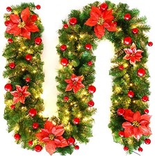 9FT Christmas Garland