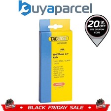 Tacwise 0360 18G 20mm Brad Nails Galvanised 1000 Pack - DGN50V 181 191 Ranger