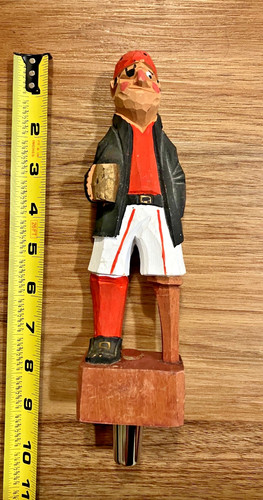 Pirate beer tap handle knob - pirate,