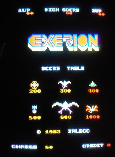 Exerion 1983 jaleco - ~, rare