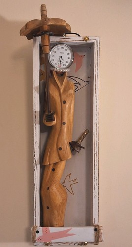 Quirky unique mixed media - quirky,